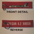 Cloth Keyring - Vulcan B.2 XH558